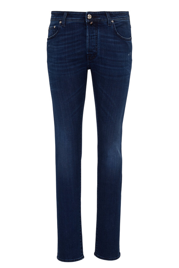 Jacob Cohen  Indigo Wash Limited Edition Denim Pants