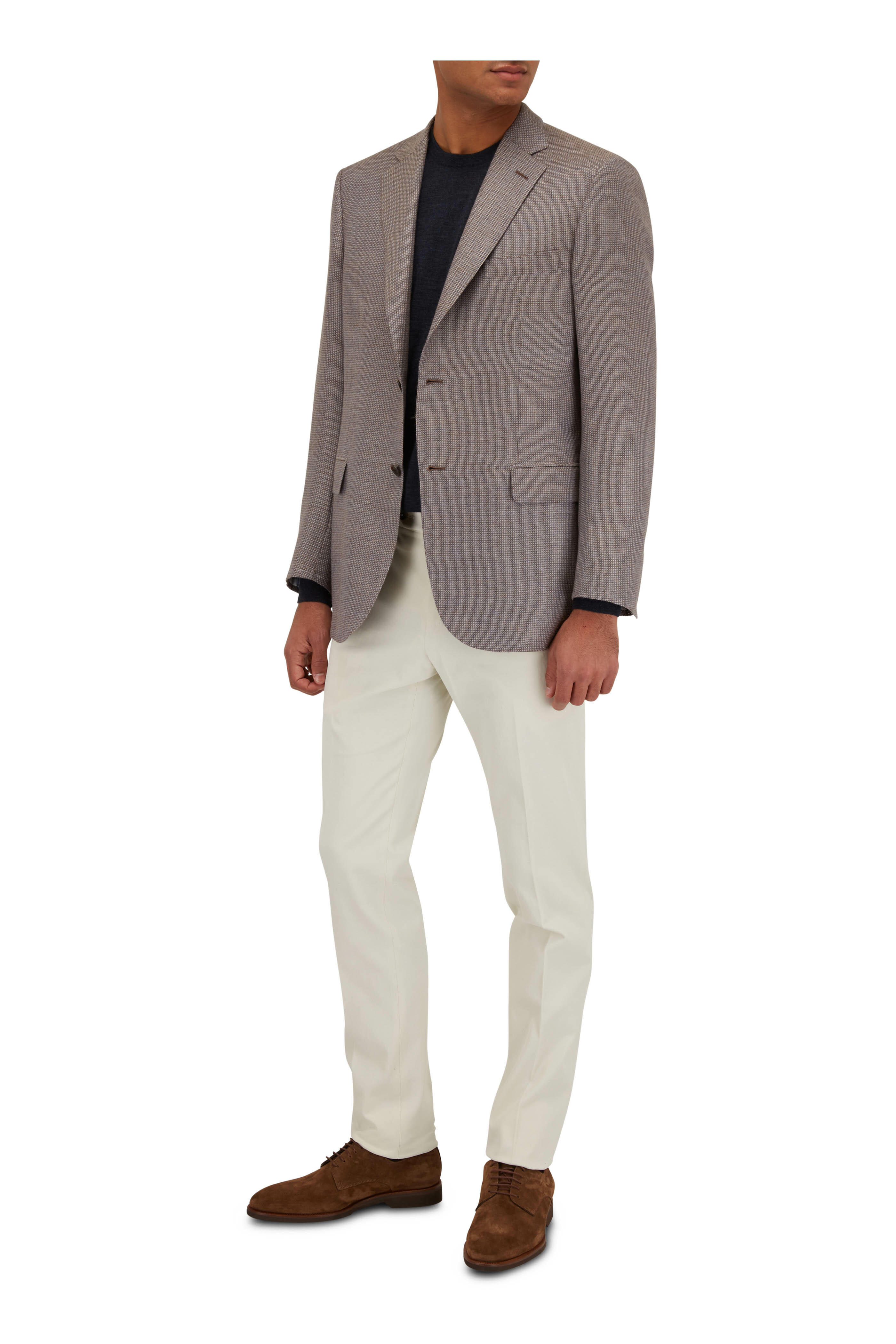 Di Bianco - Caudius Pastori Brown Suede Dress Shoe