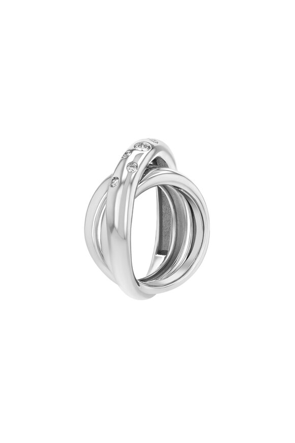 Pesavento Elegance Tri Layered Ring - view 3