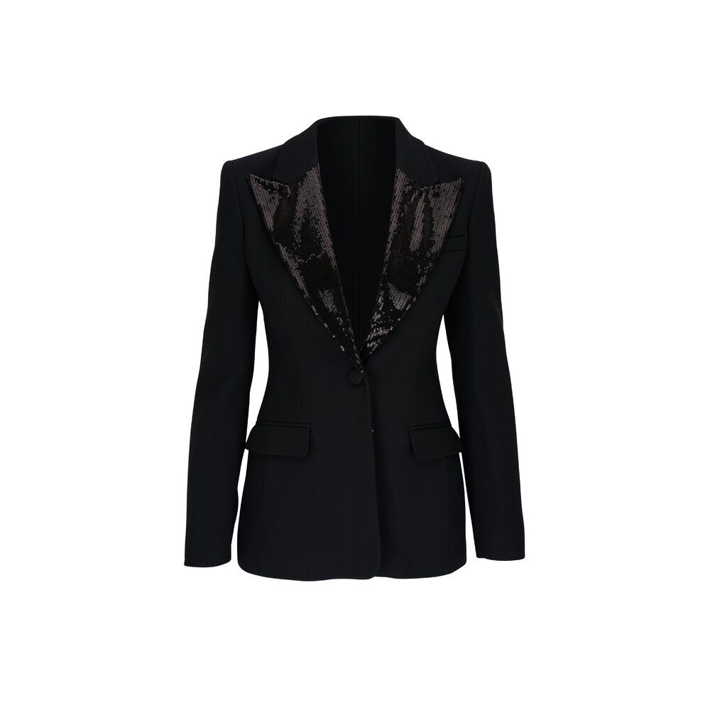 Michael Kors Collection - Georgina Embellished Sequins Blazer