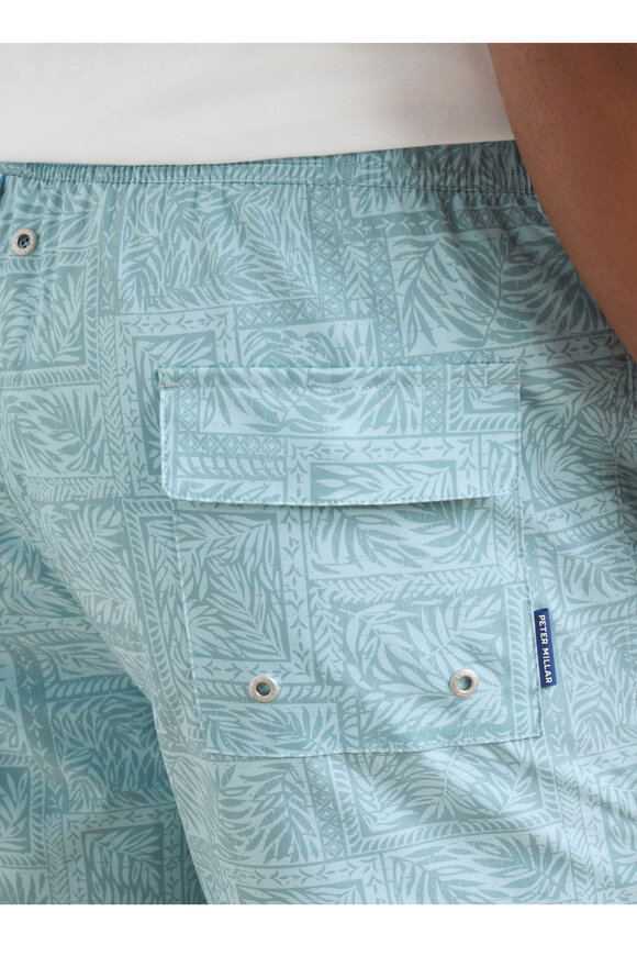 Peter Millar Seaside Shade Willow Swim Trunks - view 5