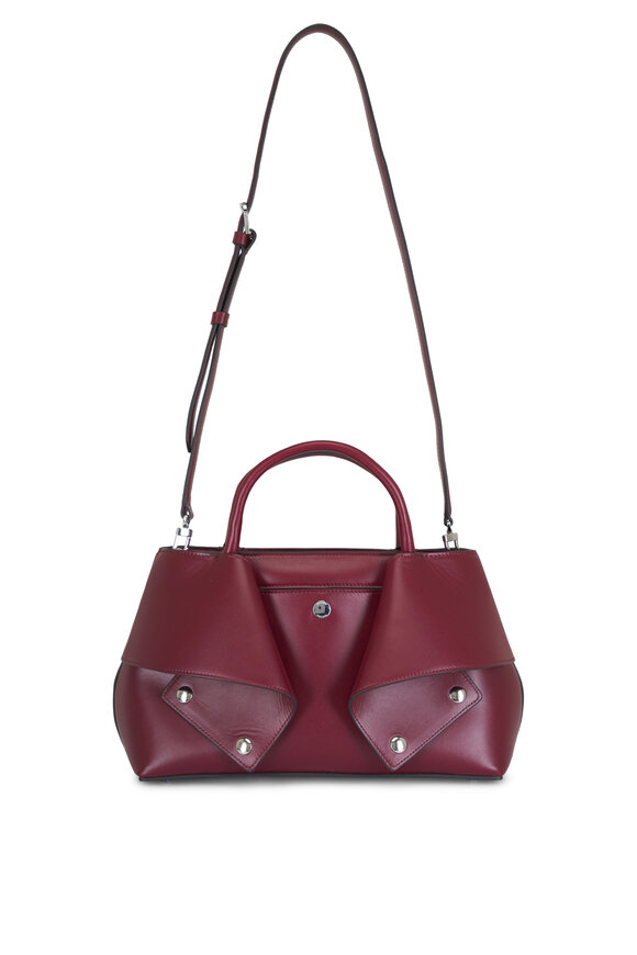 Totême Small Mercer Cherry Leather Tote - view 1