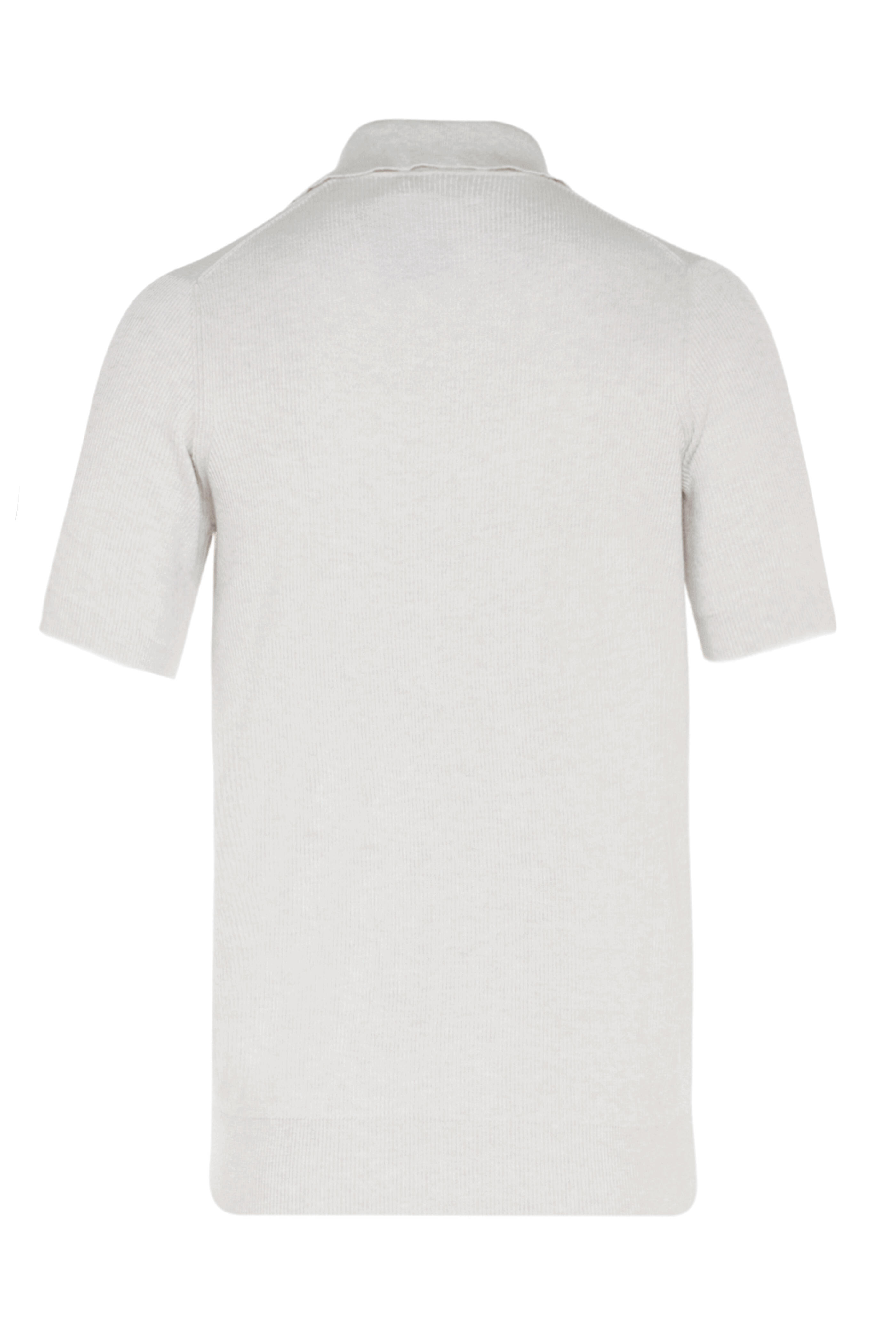 Brunello Cucinelli - Wheat Ribbed Cotton Short Sleeve Polo