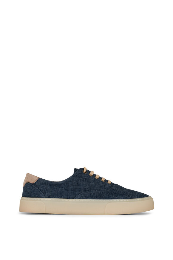 Brunello Cucinelli - Denim Canvas Sneakers 