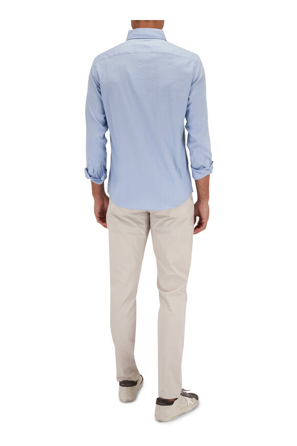 Faherty Brand - Movement™ Atlantic Sky Blue Sport Shirt