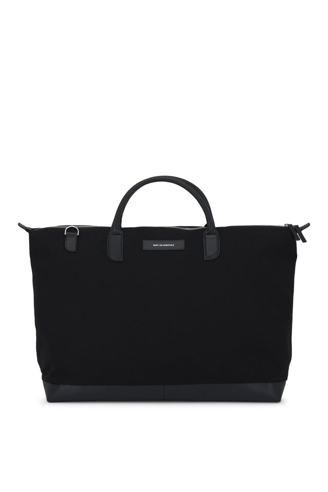 Berluti - Deux Jours Nero Grigio Black Leather Briefcase