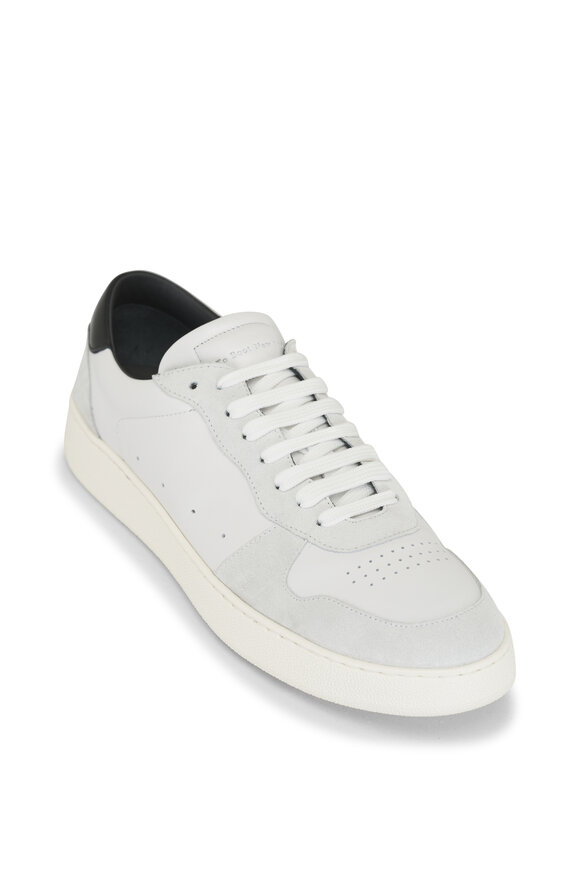 To Boot New York Cheadle White Leather & Suede Sneaker