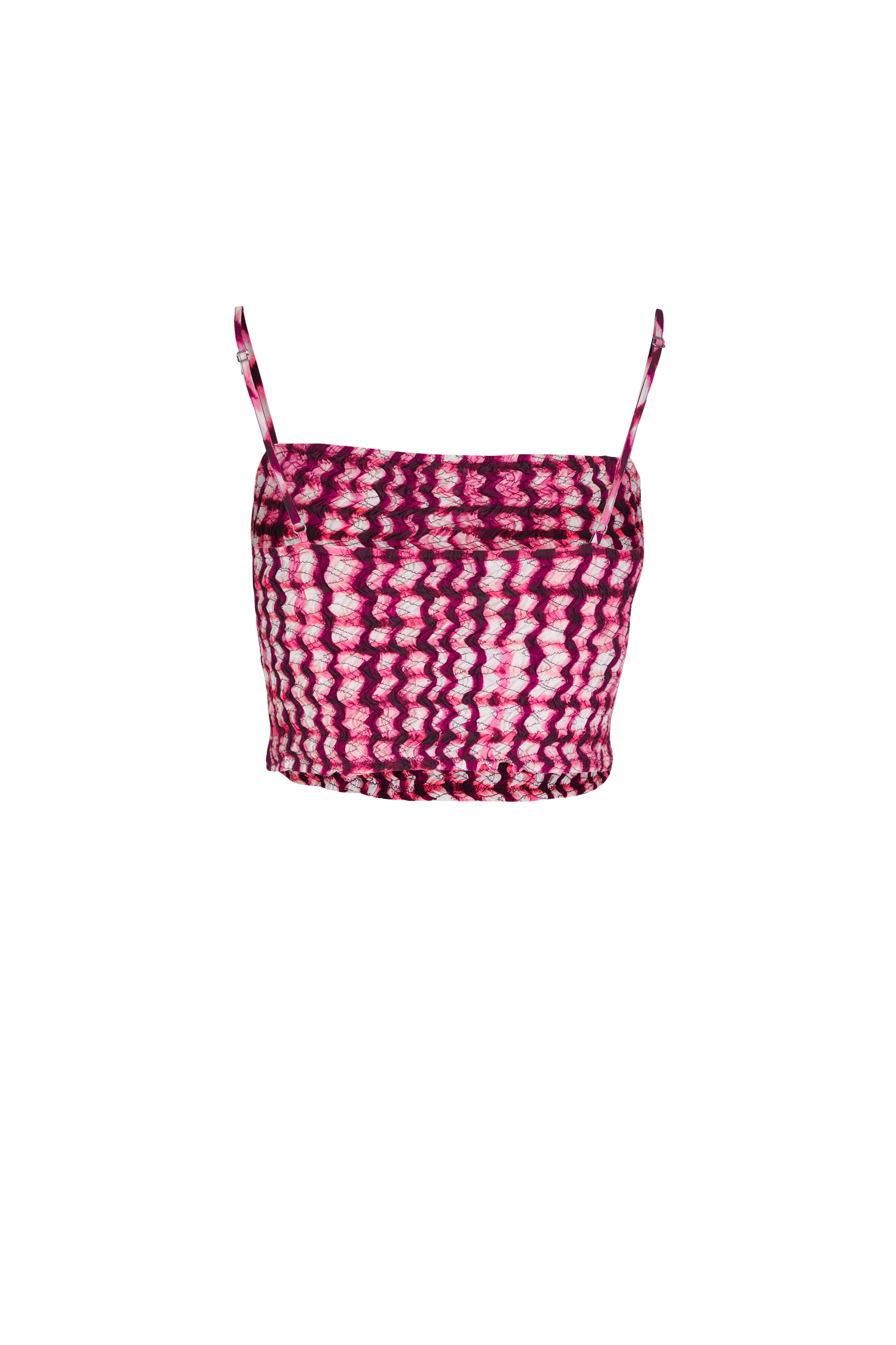 Dorothee Schumacher - Checked Statement Pink Check Mix Top