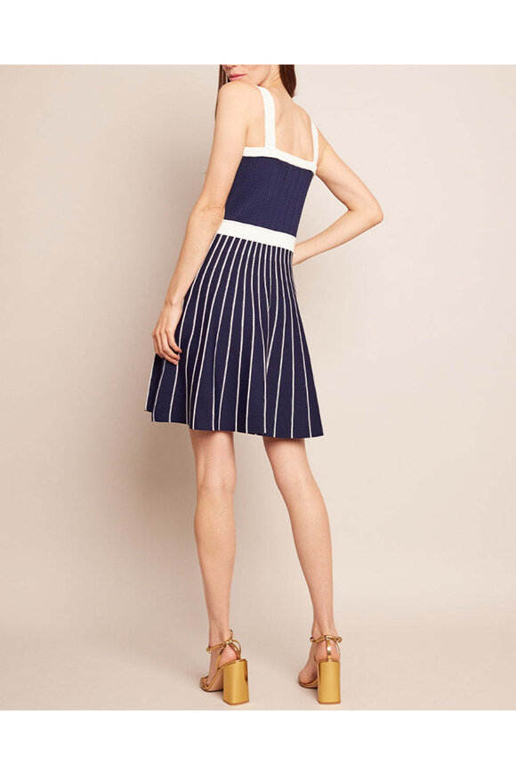 Cara Cara - Navy and Ivory Aurora Mini Dress | Mitchell Stores