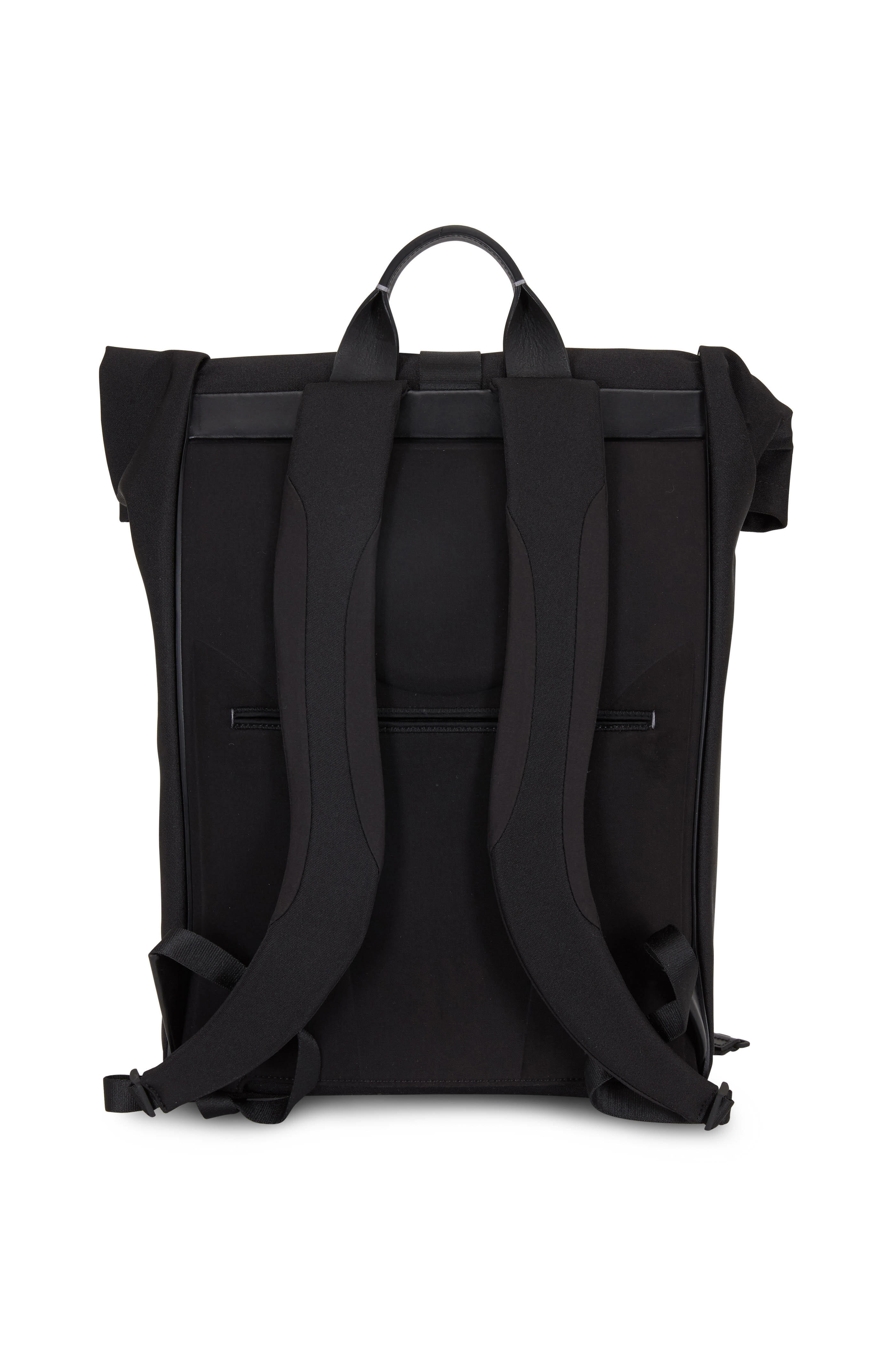 TROUBADOUR ブラックバックパック Troubadour - Apex Black All Weather Tech Rucksack