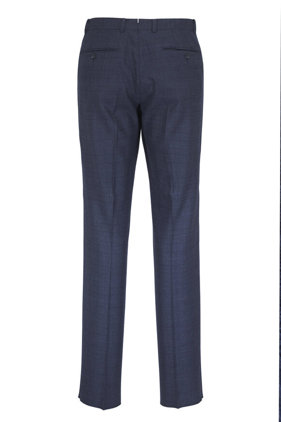 Atelier Munro Blue Check Wool & Cashmere Suit - view 5