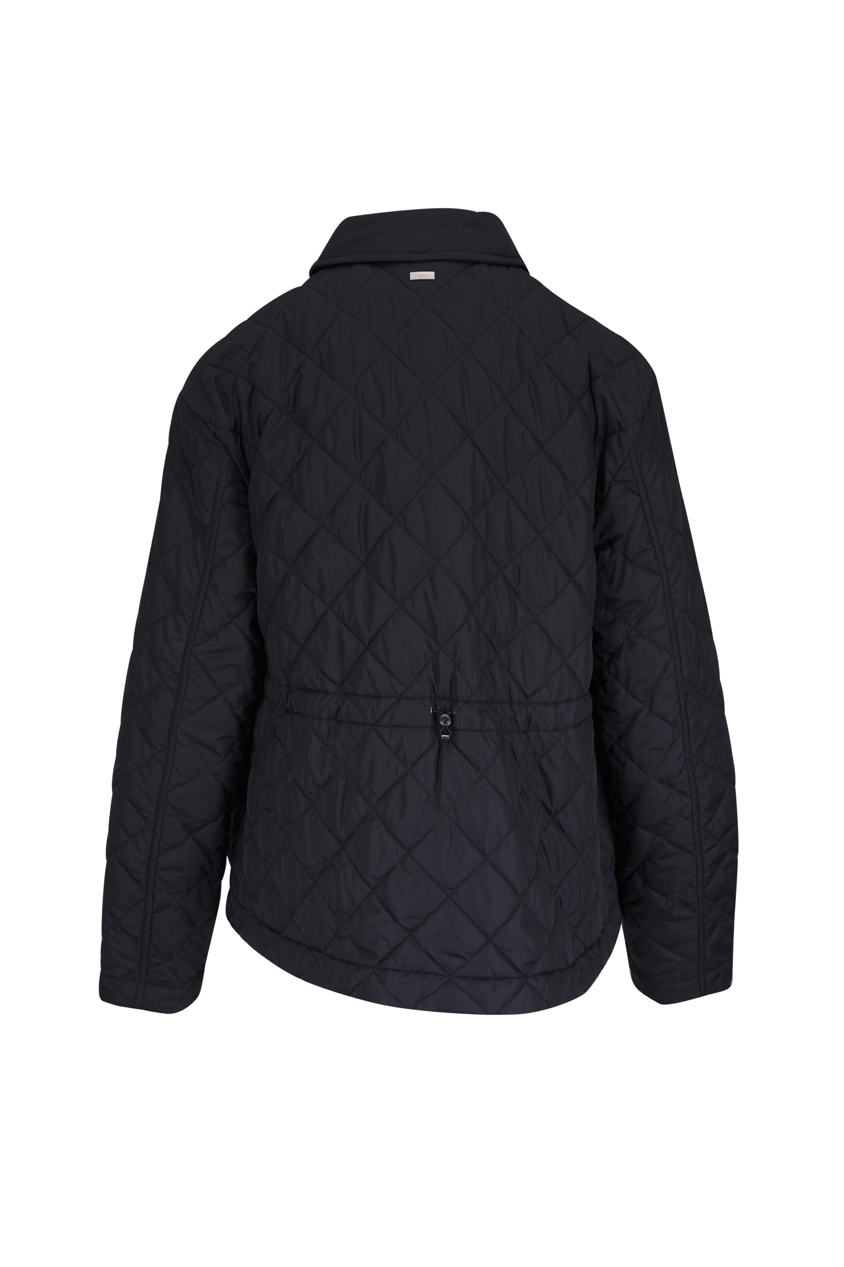Herno - Black Quilted Chore Jacket