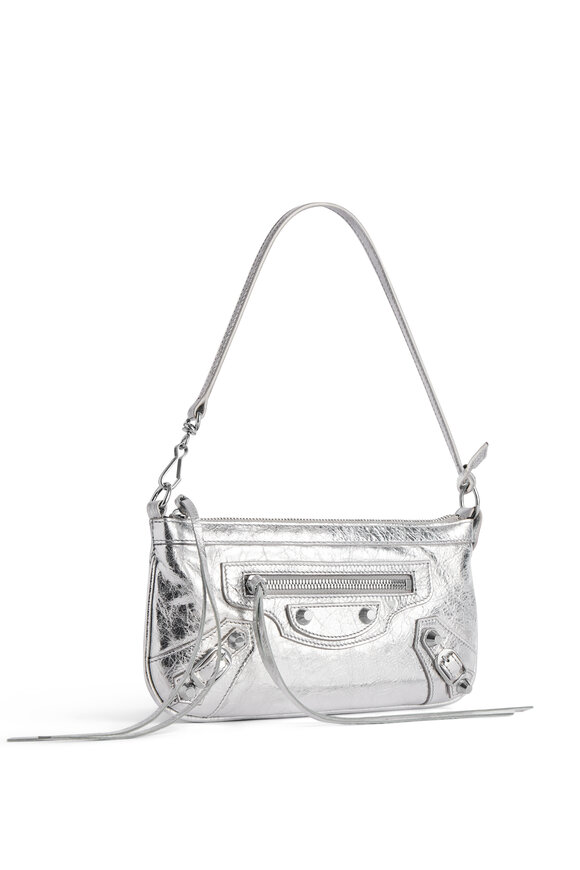Balenciaga Le City Silver Pouch - view 13