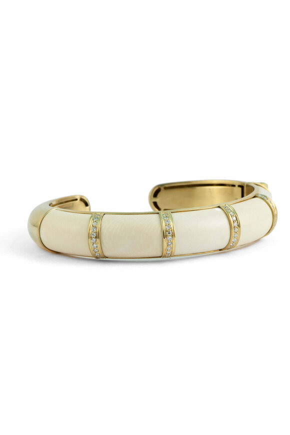 Sylva & Cie Diamond Cuff - view 1