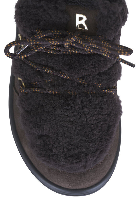Bogner Chamonix S 19 B Dark Brown Suede Short Boot - view 4