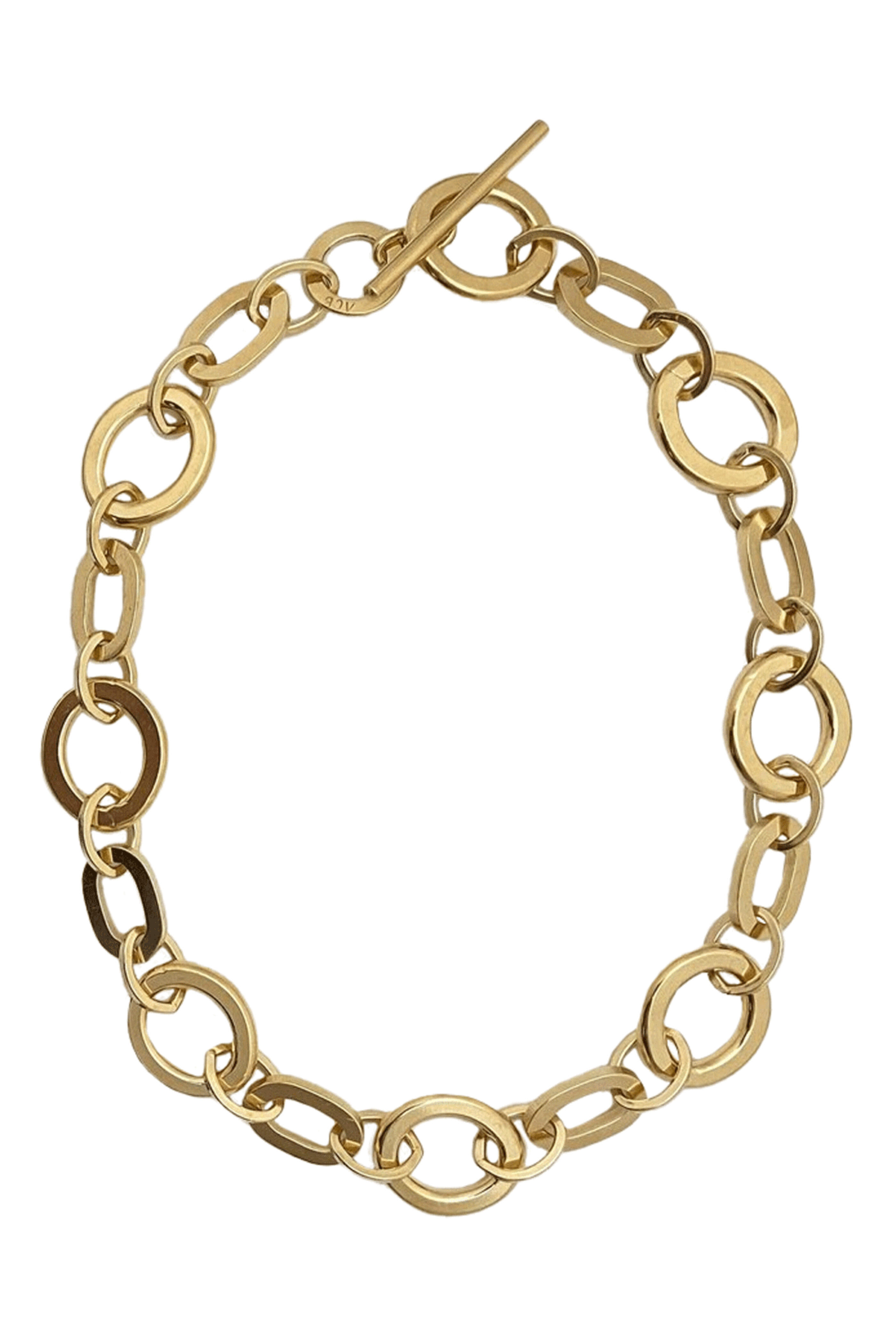 Annie Costello Brown - 18k Gold-Plated Brass Astor Chain Necklace