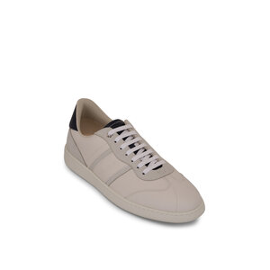 Ferragamo - Achille 1 White Leather Low Top Sneaker