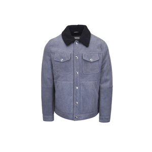 Brunello Cucinelli - Cloud Suede Shearling Trucker Jacket