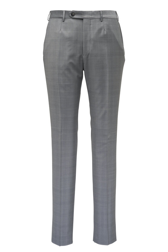 Zegna - Light Gray Fancy Wool Suit