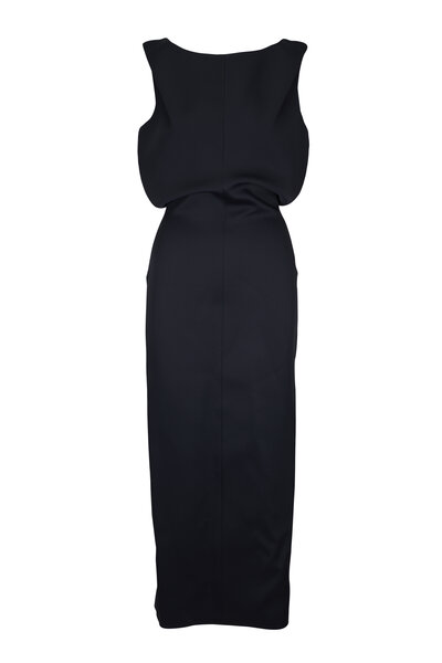 ワンピース KHAITE SS25 Dresses (54774092 200) Khaite - Black Juniper Batwing Mini Dress | Mitchell Stores