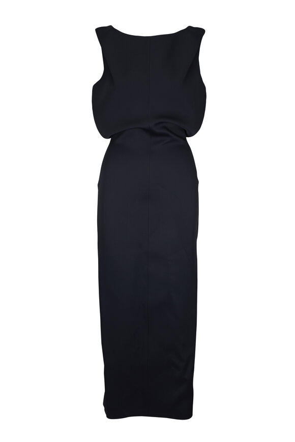 ワンピース KHAITE KAL WOOL KNIT DRESS Khaite - Giselle Sepia Sleeveless Sweater Dress | Mitchell