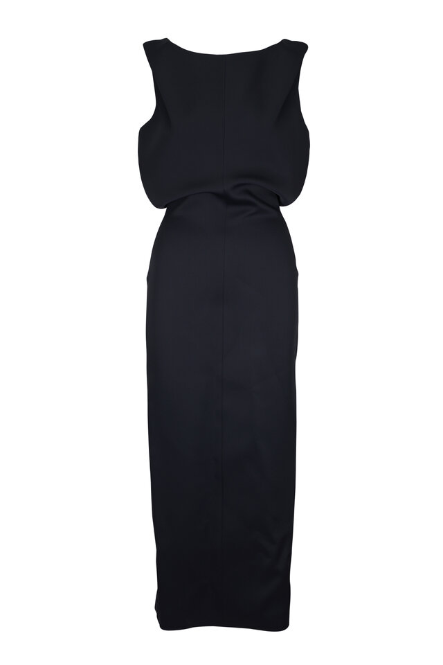 【関税込み】KHAITE ブラック Basile マキシドレス Black Basile Maxi Dress by KHAITE on Sale