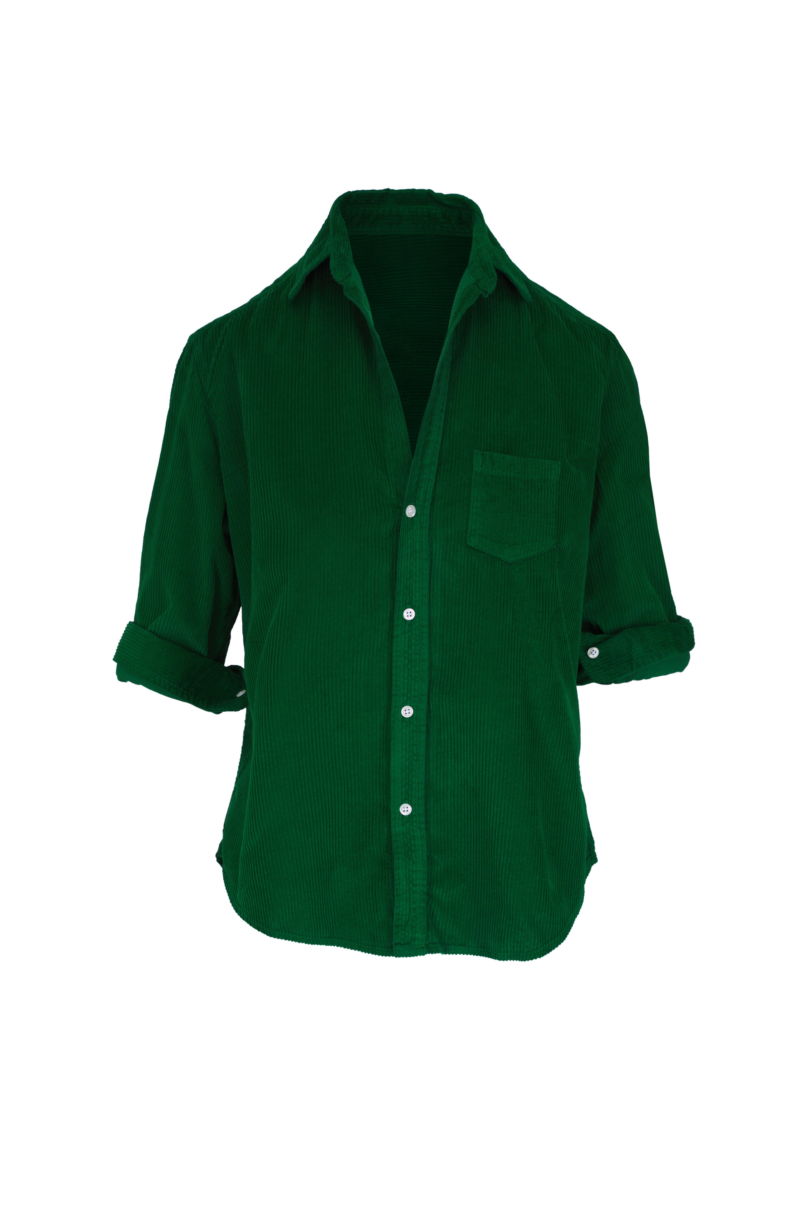 Frank & Eileen - Eileen Kelly Green Relaxed Button-Up Shirt