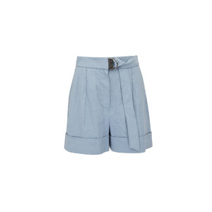 【送料&関税込】Brunello Cucinelli Striped Linen Bermuda Sho Brunello Cucinelli Shorts for Women | NET-A-PORTER