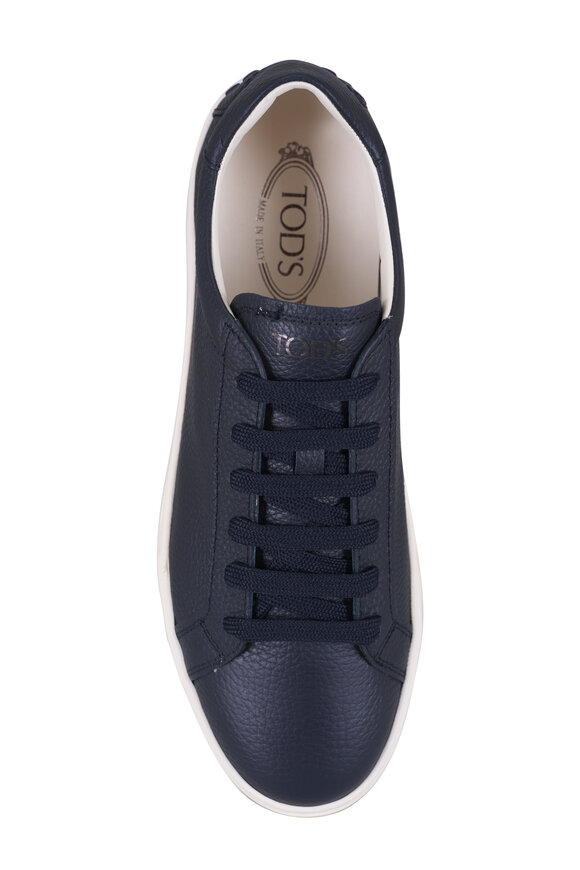 Tod's - Blue Leather Lace-Up Sneaker