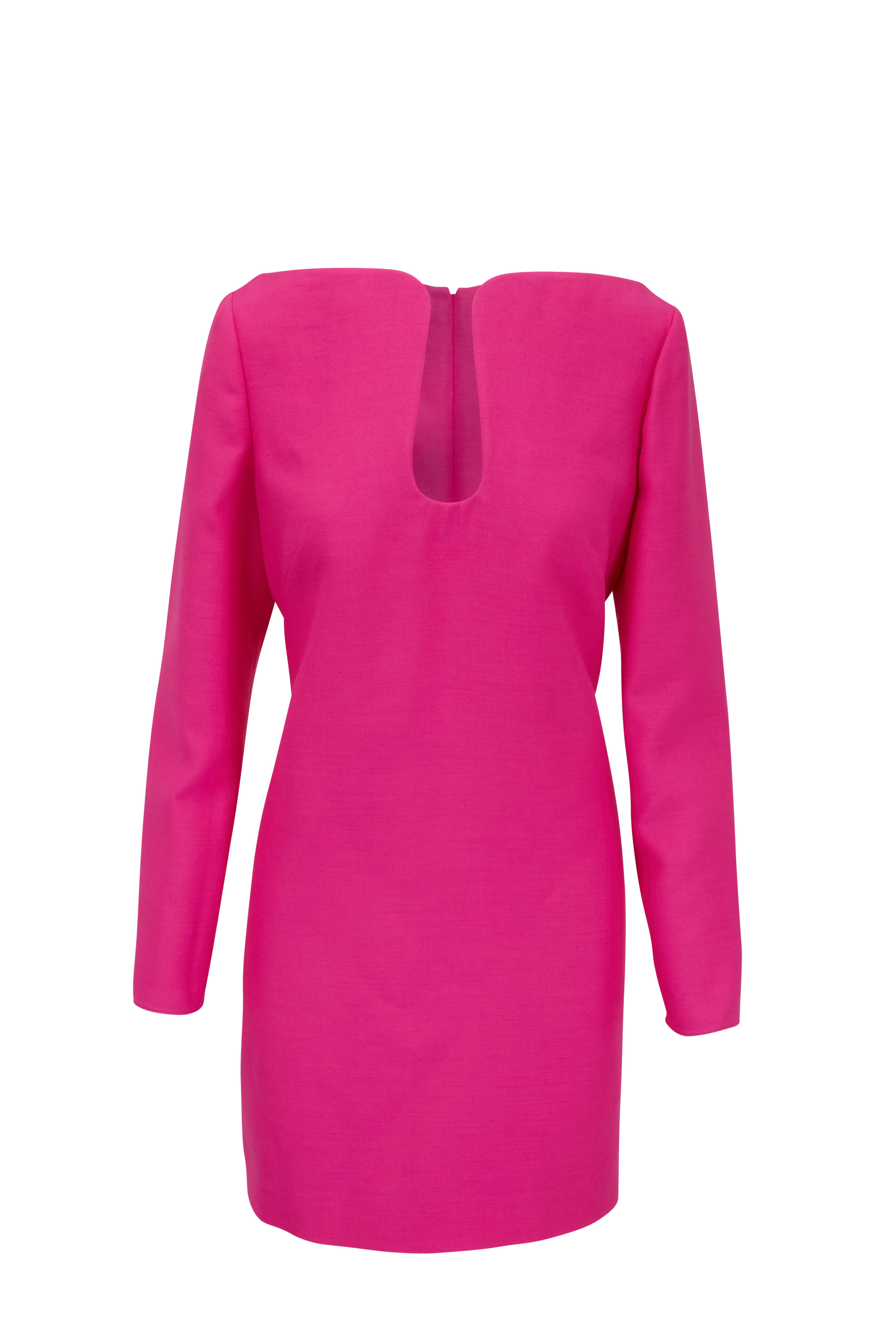 Valentino - Hot Pink Mini Dress
