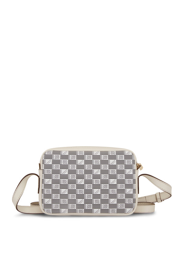 Moreau Paris - Savoi White Logo Camera Crossbody