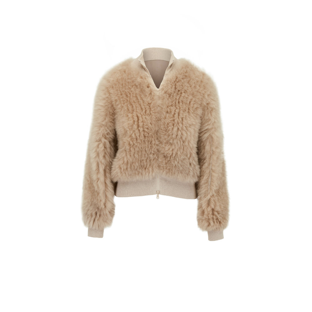 異素材切り替えZIP UPフードニット●Brunello Cucinelli● 25a-brunello-cucinelli-