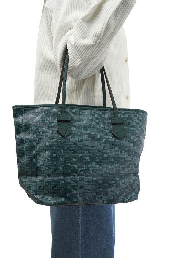 Moreau Paris - Medium St. Tropez Dark Green Tote