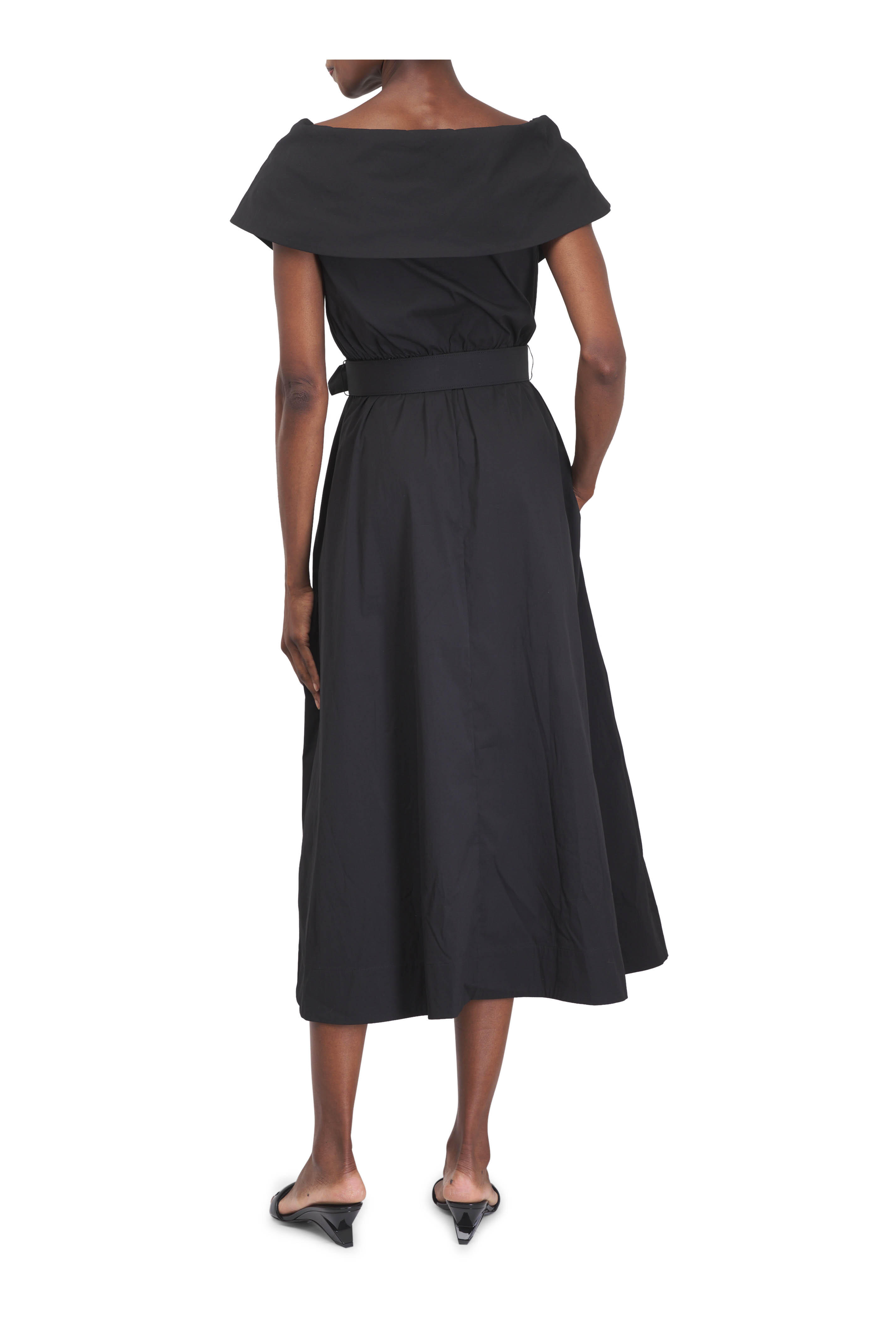 Lela Rose - Black Midi Dress