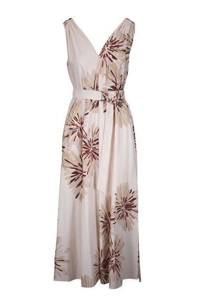 brunello dress ivory Brunello Ivory Silk Dress