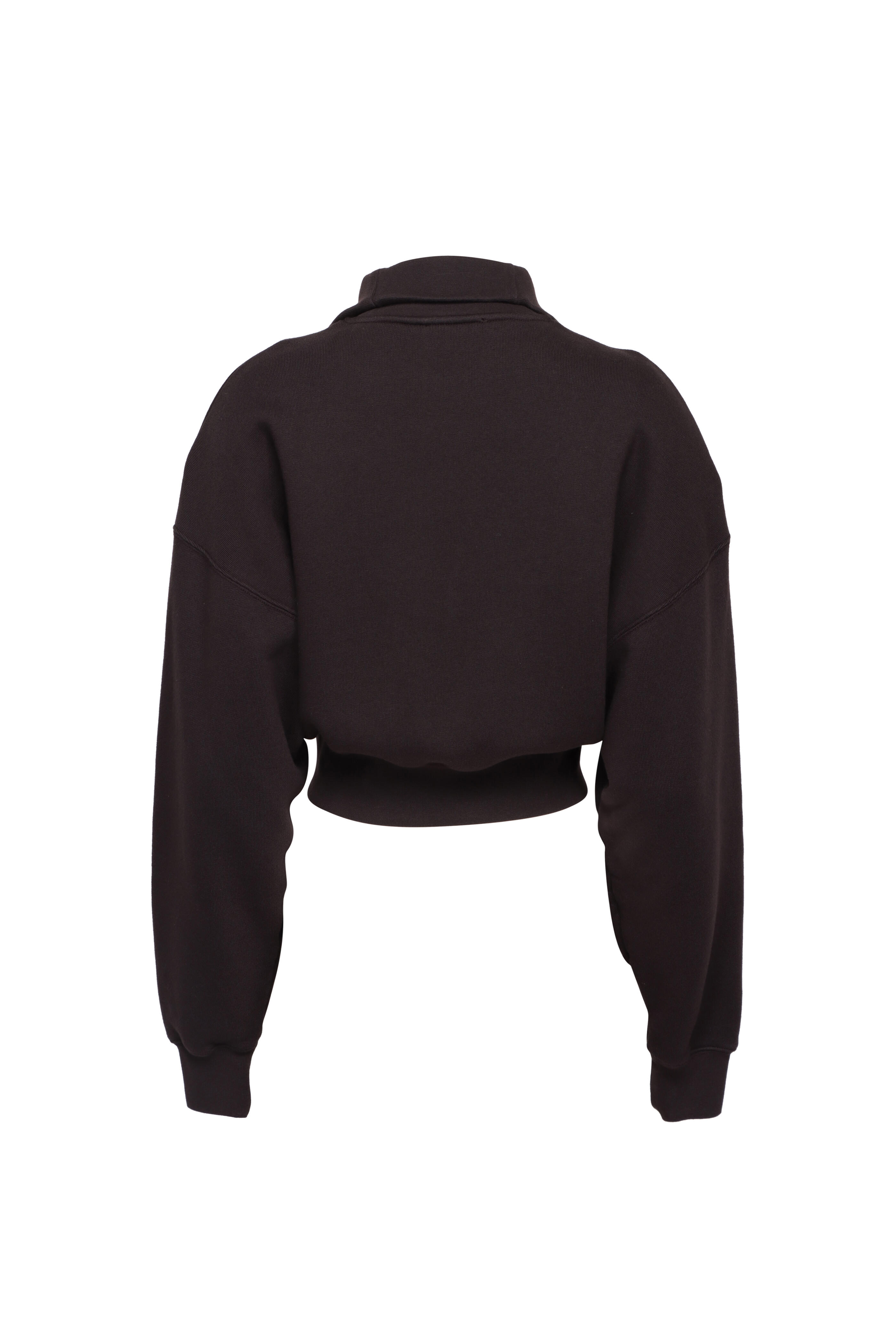 Agolde - Darby Chocolate Zip Up Jacket