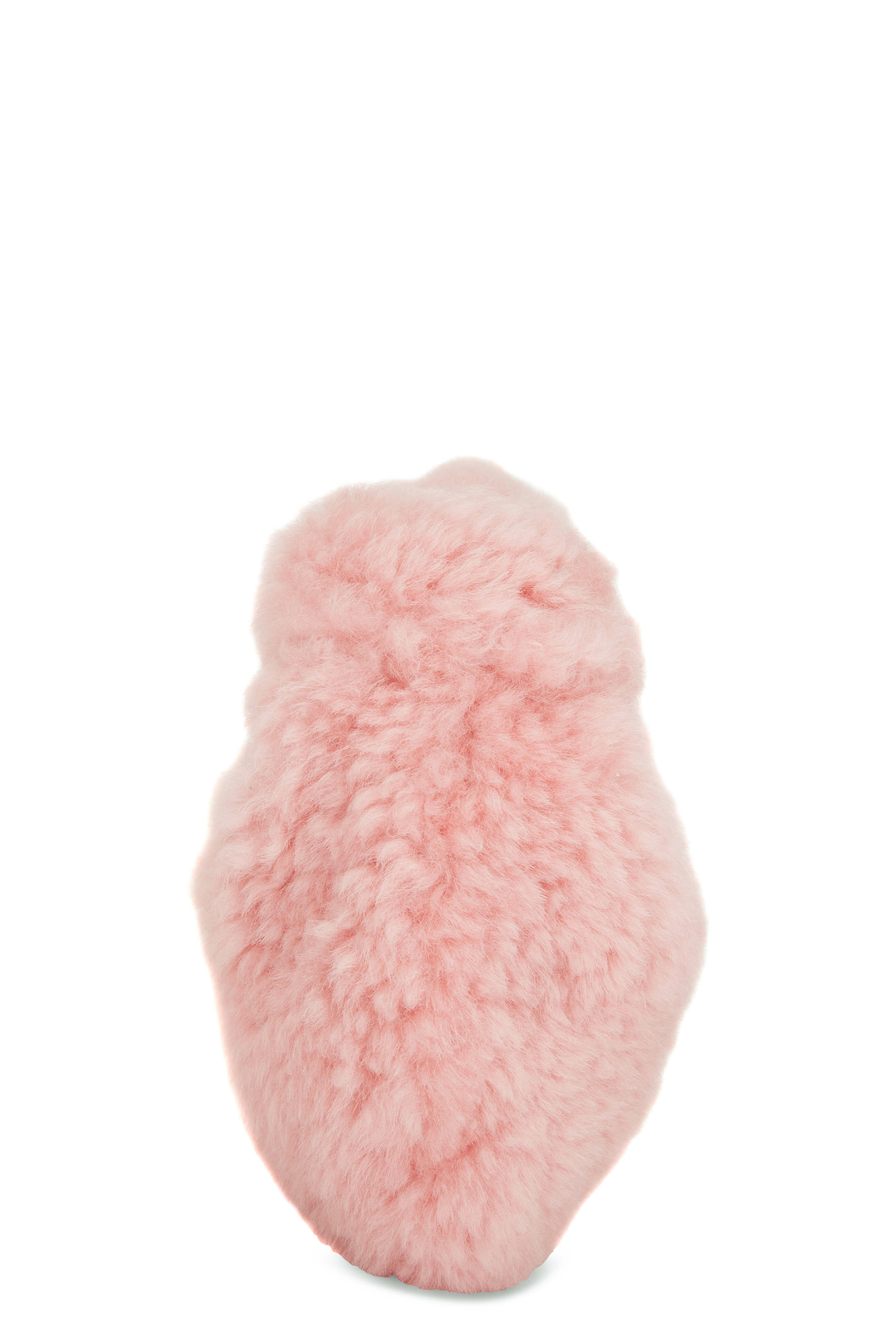 Bottega Veneta - Jodie Pink Shearling Mini Knot Bag