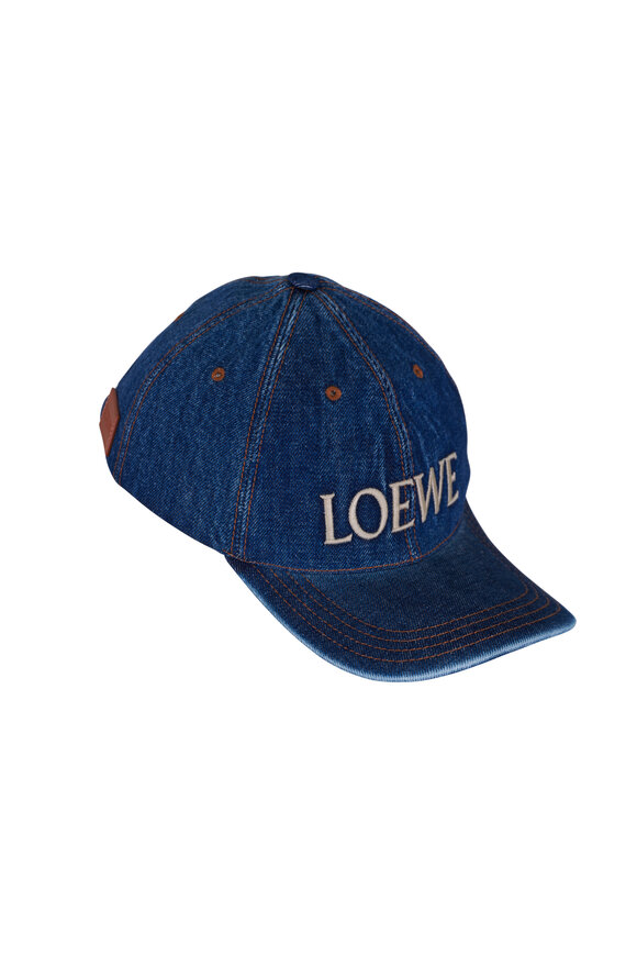 Loewe Blue Denim Baseball Cap