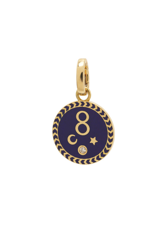 Foundrae - Karma Petite Enamel Medallion 