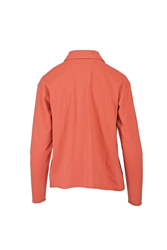 Frank & Eileen Patrick Clay Cotton Popover Henley - view 2