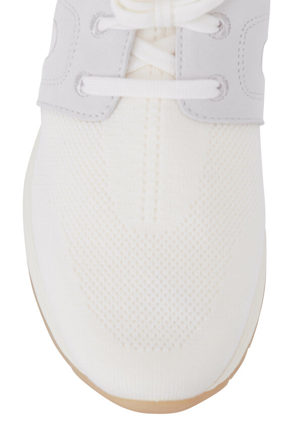 Loro Piana White Flexy Walk Lady Wish Sneaker - view 5