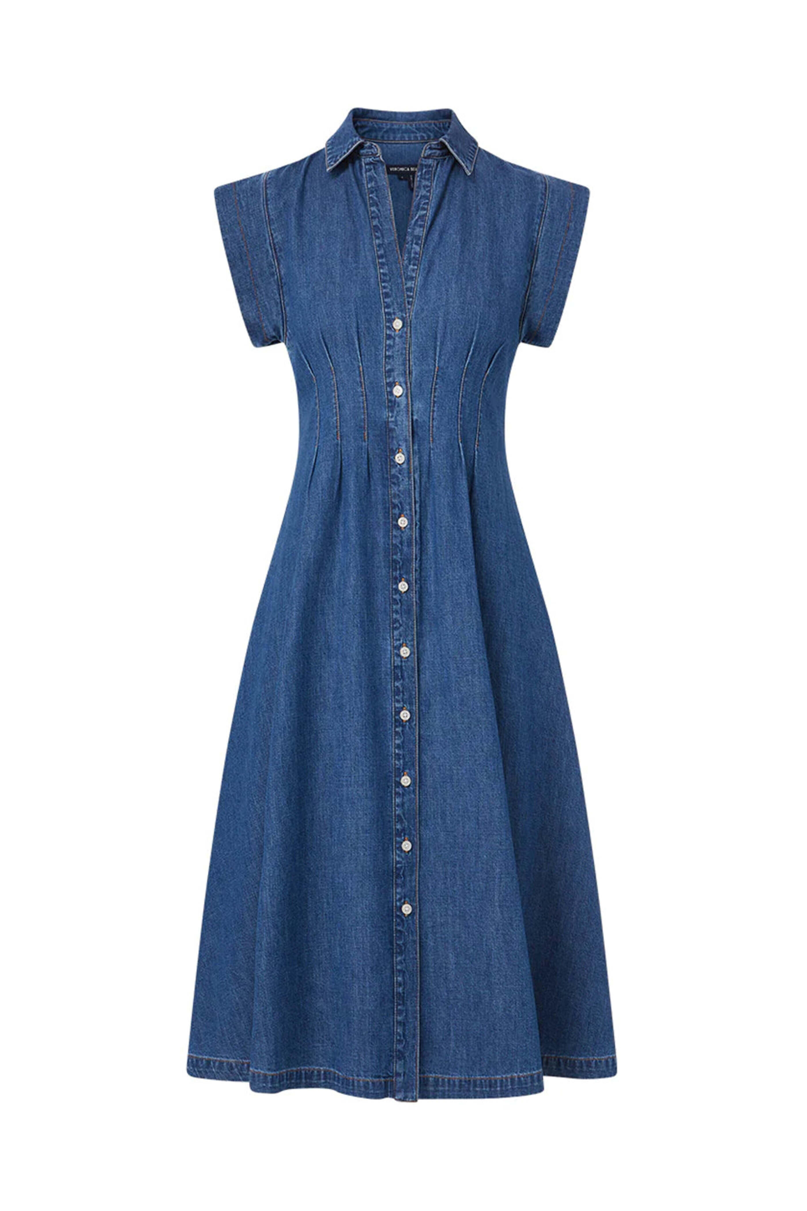 Veronica Beard - Cornflower Ruben Midi Dress