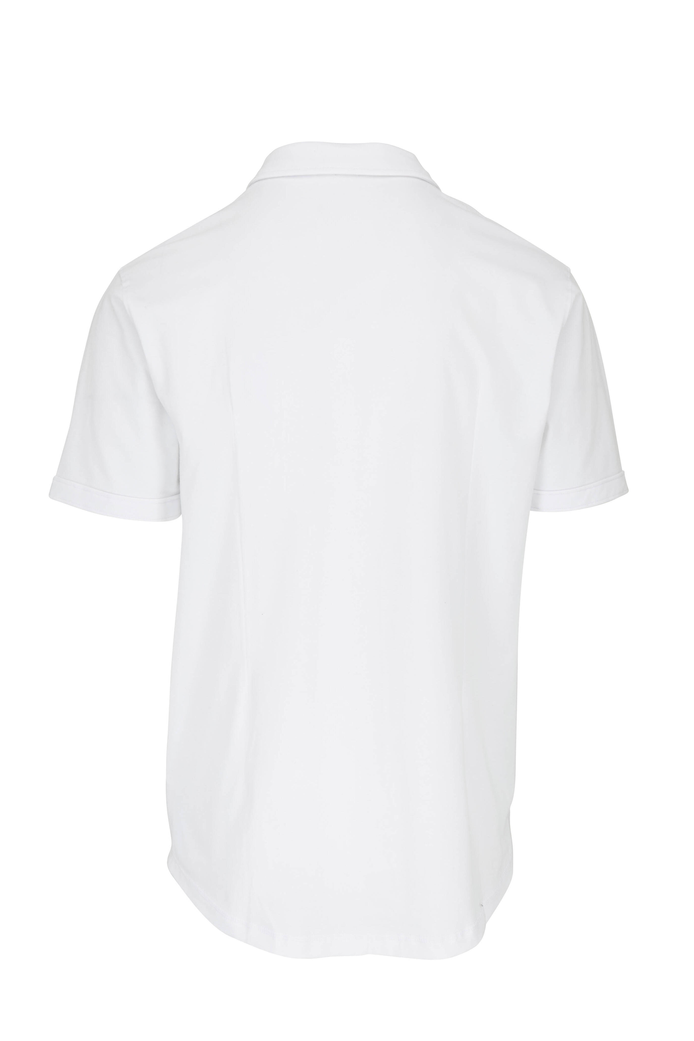 Swet Tailor - Mindful White Soft Cotton Short Sleeve Sport Shirt