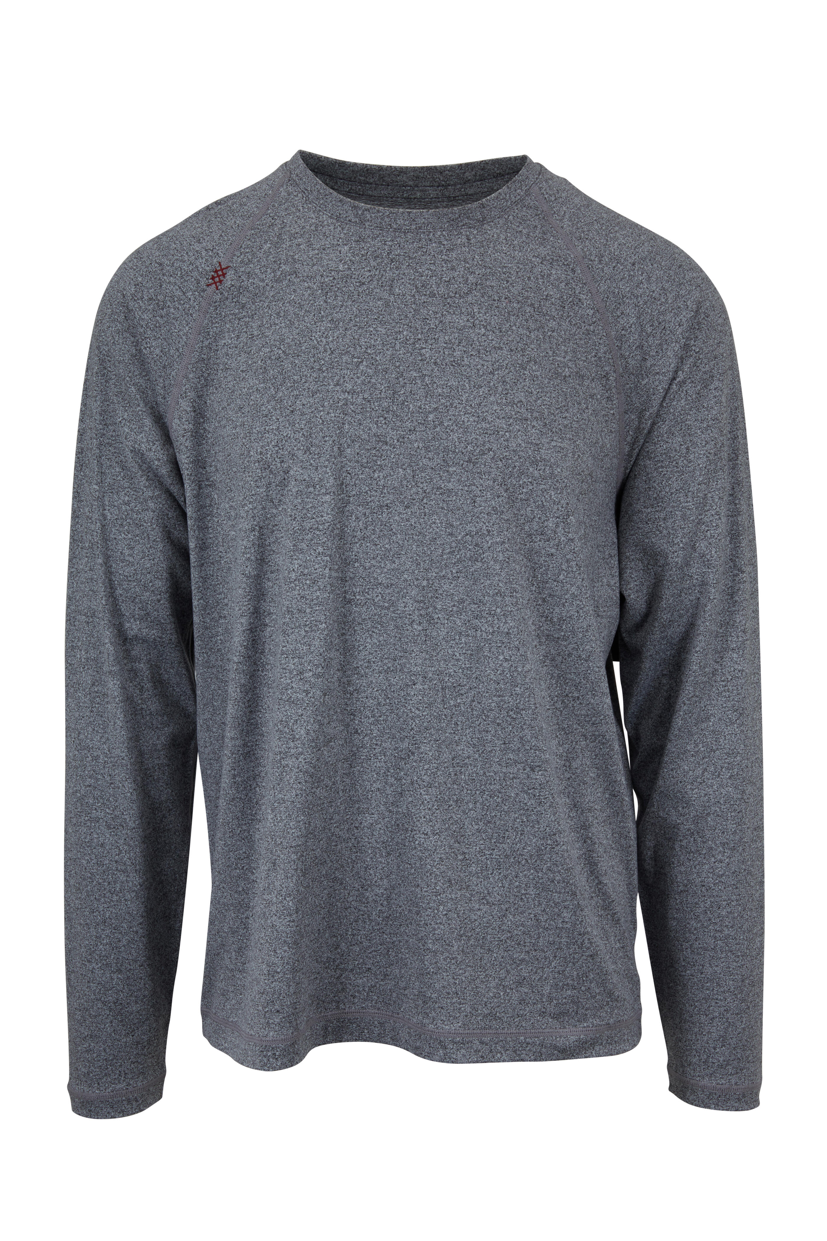 Rhone Apparel - Reign Gray Heather Long Sleeve T-Shirt