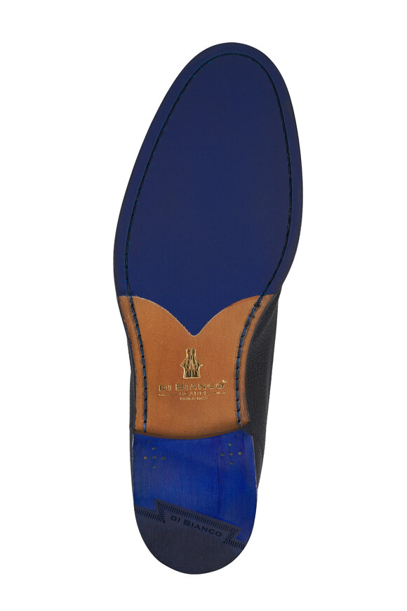 Di Bianco Rotella Peccari Stampato Grained Leather Loafer - view 4