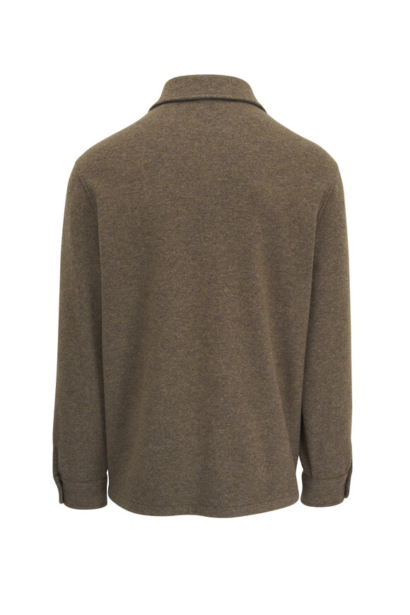 Loro Piana Aurora Brown Overshirt  - view 2