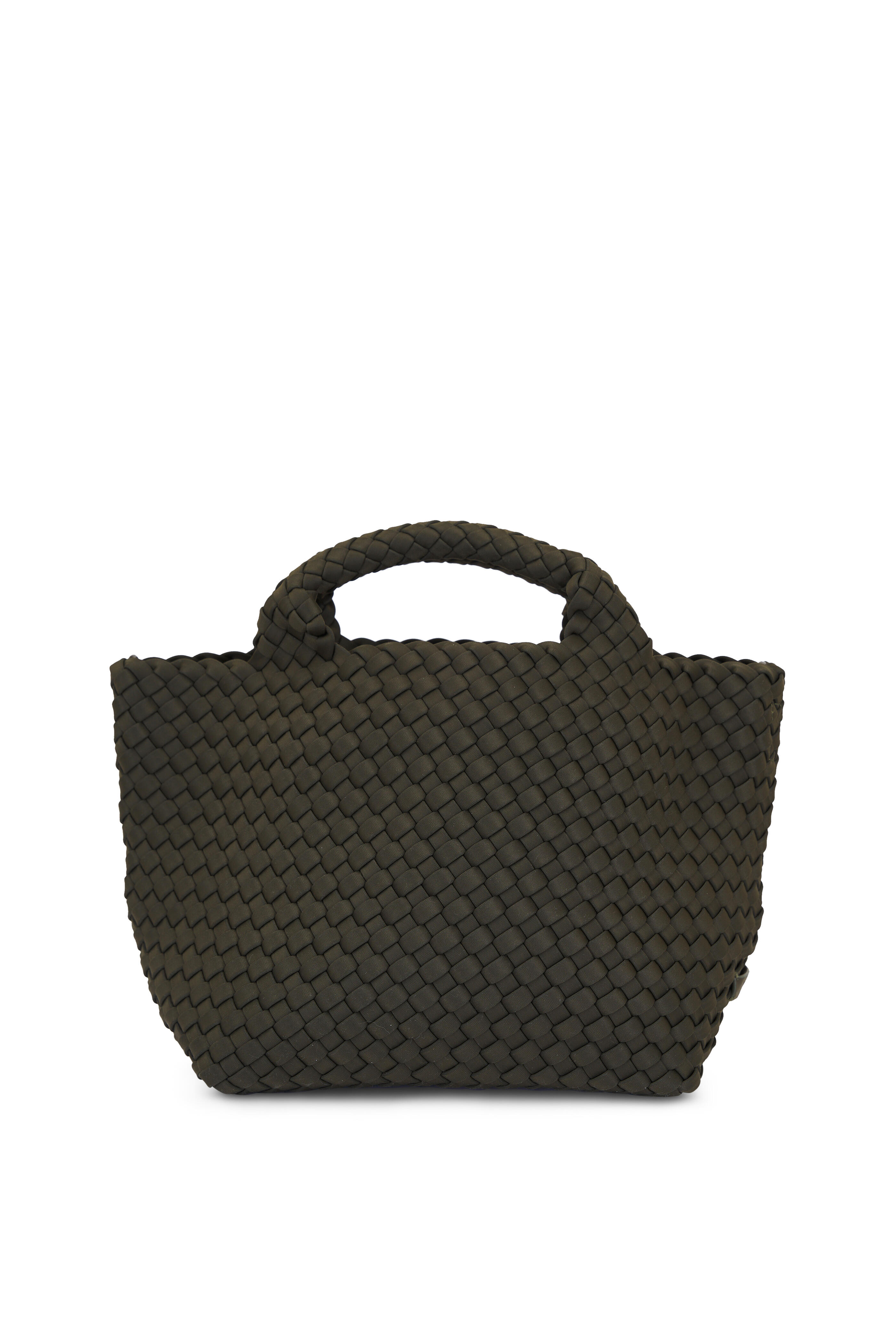 Naghedi - St. Barths Olive Woven Mini Tote