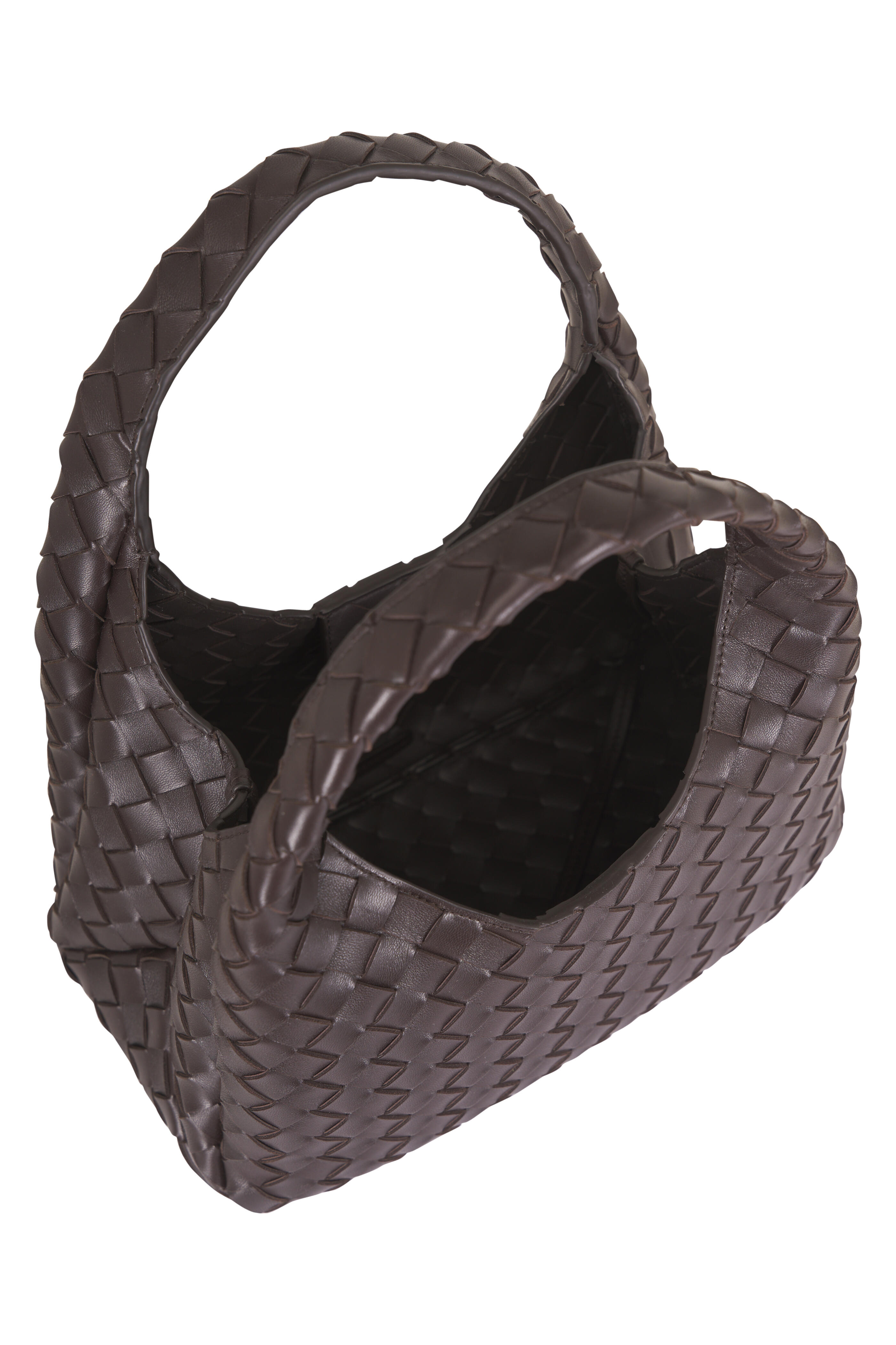 Bottega Veneta - Small Campana Fondant Woven Leather Top Handle Bag - view 5