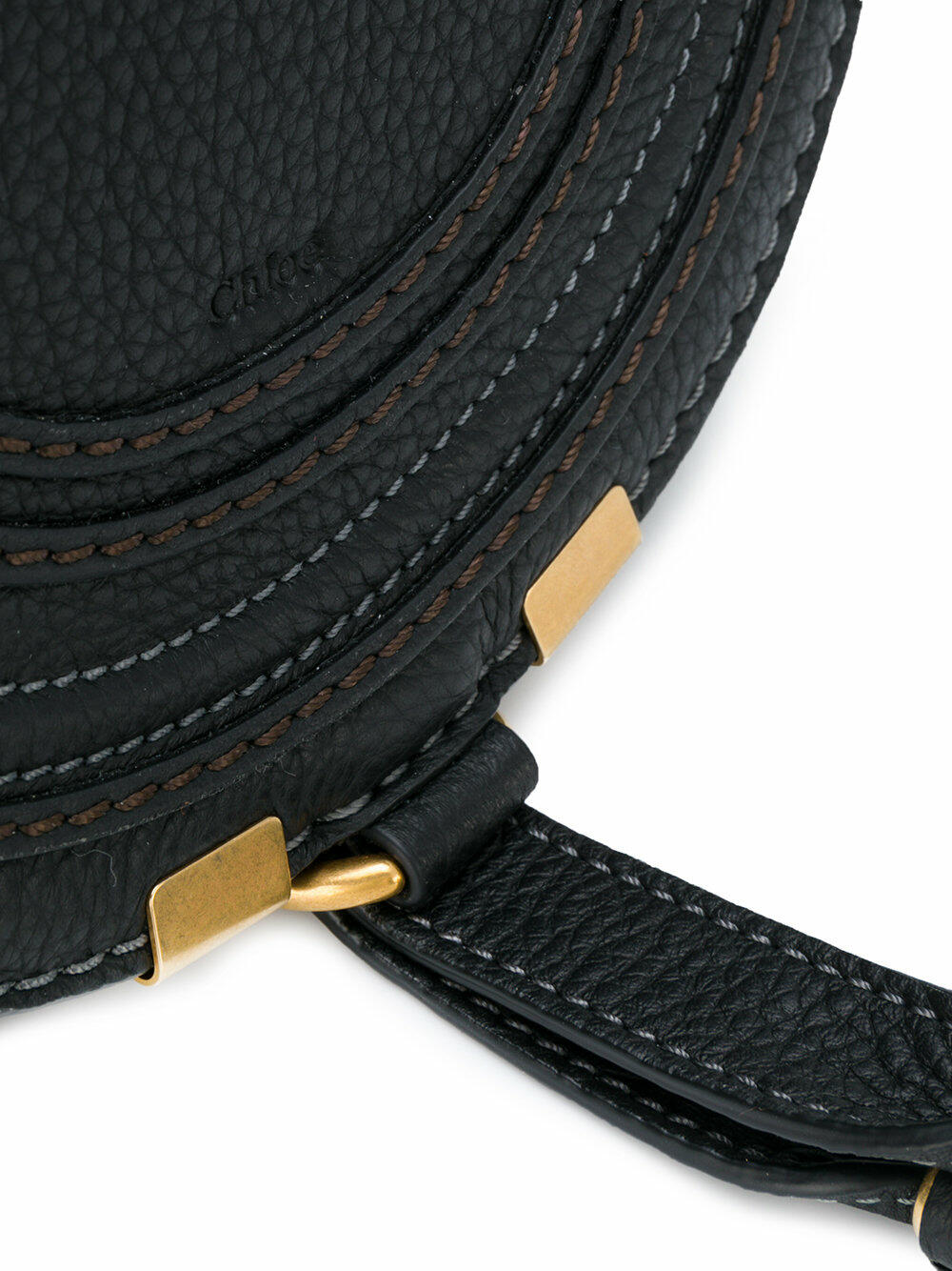 Chloé - Marcie Black Leather Mini Crossbody