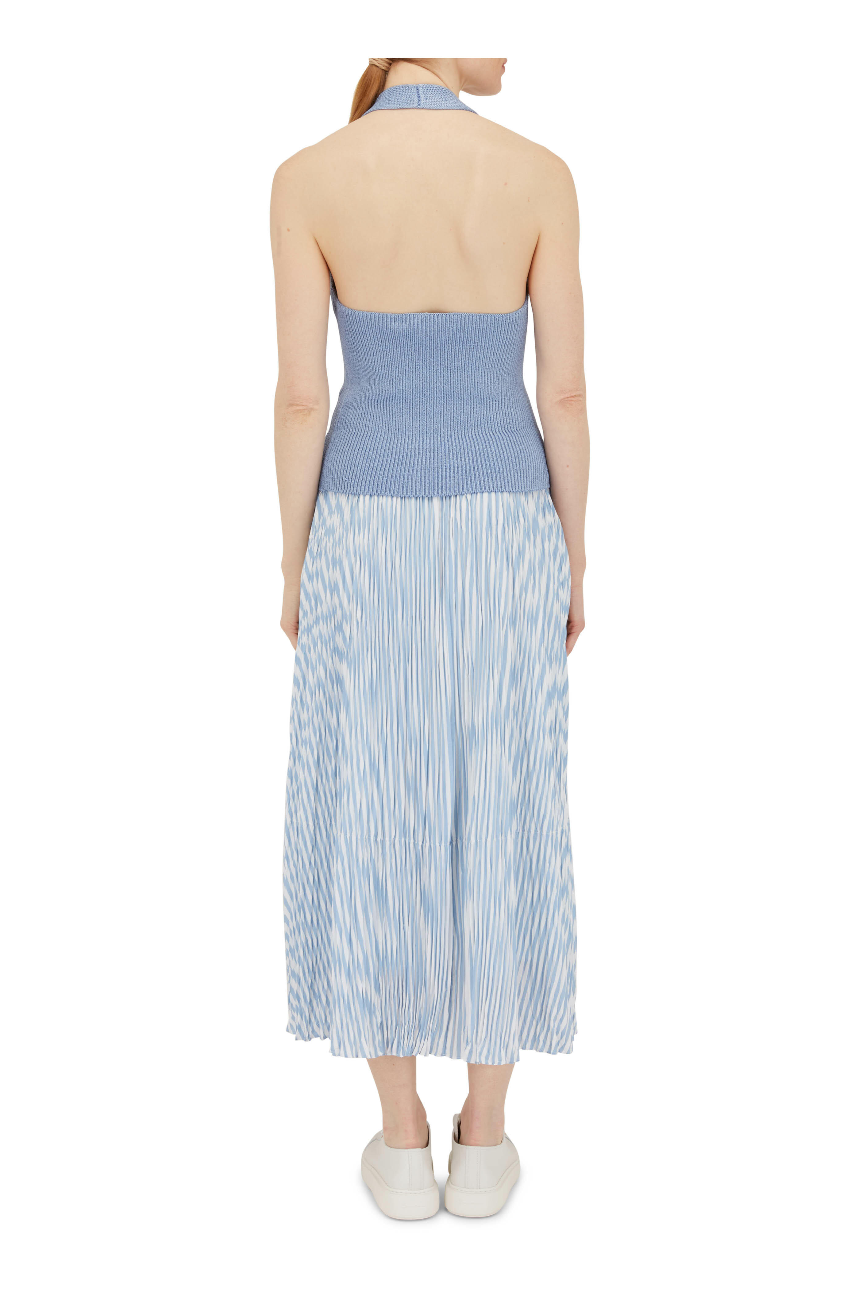 Veronica Beard - Sid Light Blue Sleeveless Pullover